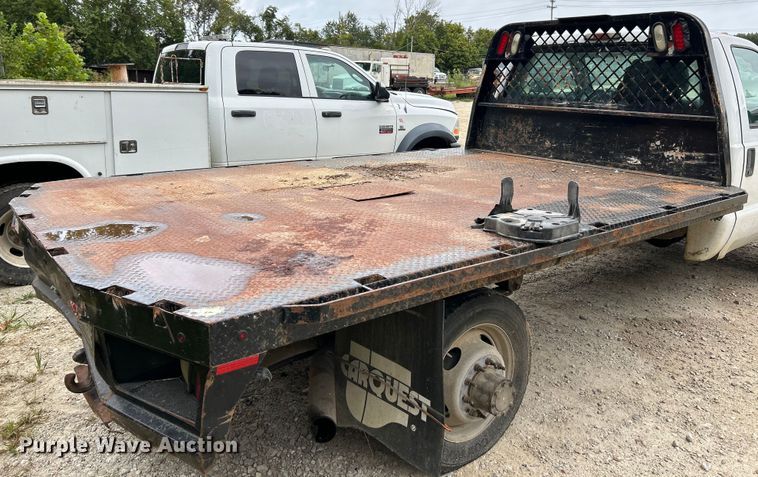 image for item NL9607 2012 Ford F550 Super Duty XL  flatbed truck