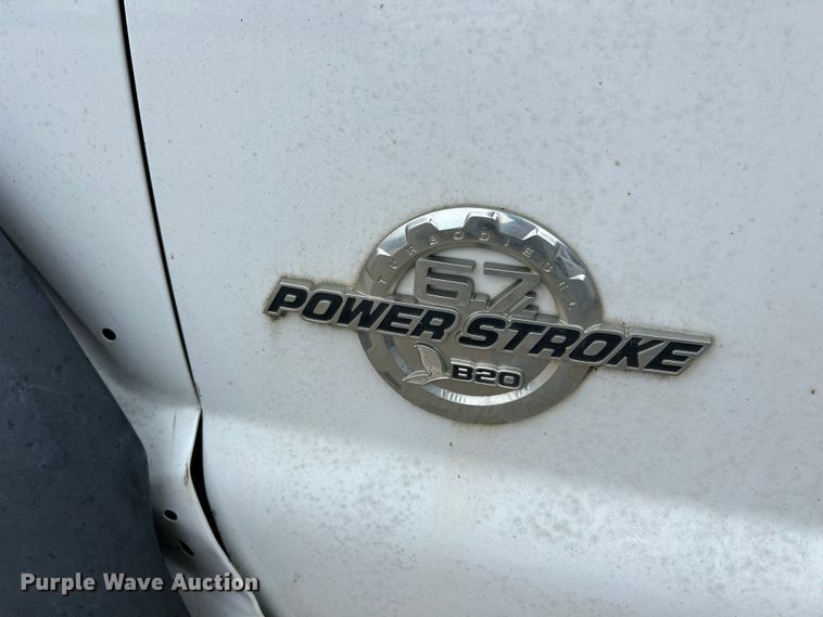 image for item NL9607 2012 Ford F550 Super Duty XL  flatbed truck