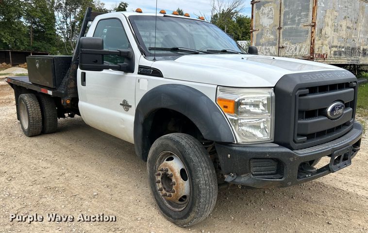 image for item NL9609 2012 Ford F550 Super Duty XL  flatbed truck