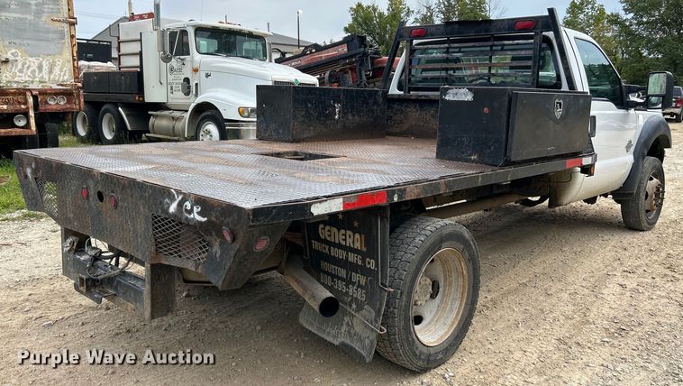 image for item NL9609 2012 Ford F550 Super Duty XL  flatbed truck
