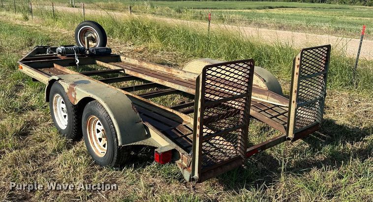 image for item NP9455 2014 Leon's Welding  car trailer