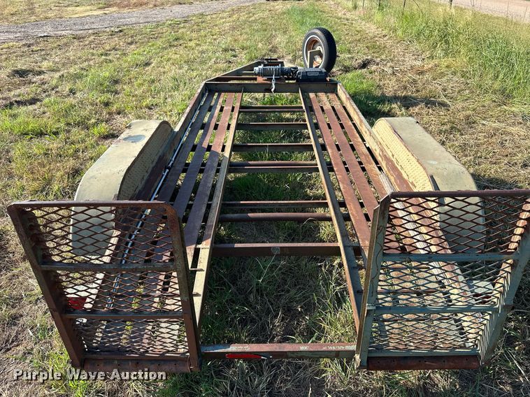 image for item NP9455 2014 Leon's Welding  car trailer