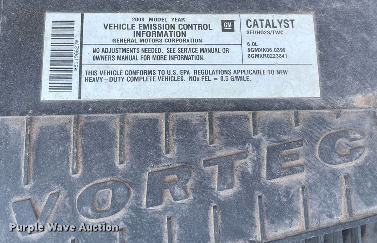 image for item NT9503 2008 Chevrolet Express 3500