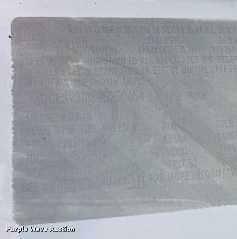 image for item NT9504 2009 Chevrolet Silverado 1500  Crew Cab pickup truck