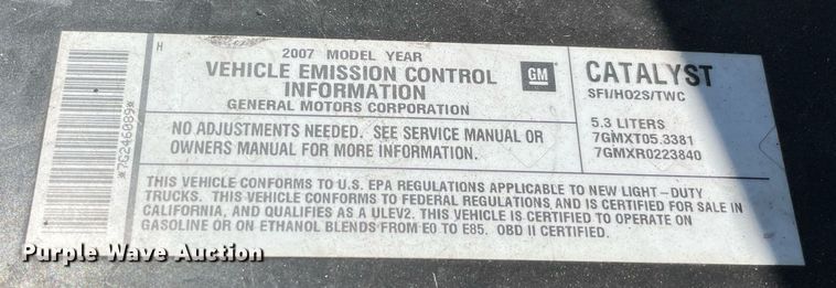 image for item NT9505 2007 Chevrolet Suburban  SUV