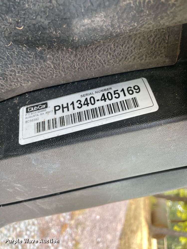 image for item NT9528 Club Car  golf cart