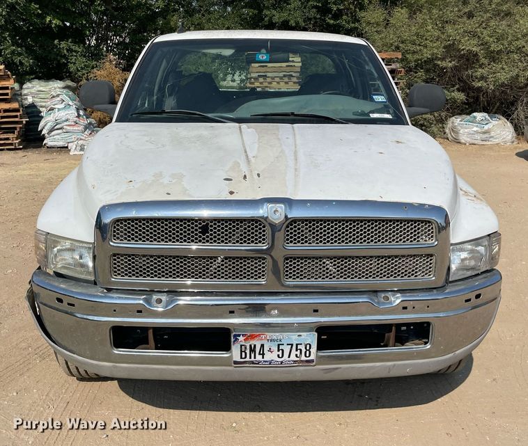 image for item NT9534 2002 Dodge Ram 2500  Quad Cab pickup truck