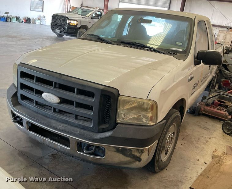 image for item NT9535 2007 Ford F250 Super Duty XL  SuperCab pickup truck