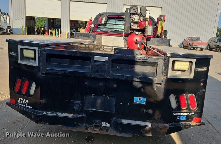 image for item NT9955 2015 GMC Sierra 3500HD  utility bed pickup truck