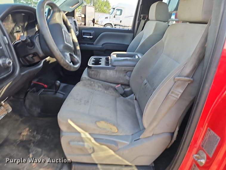 image for item NT9955 2015 GMC Sierra 3500HD  utility bed pickup truck