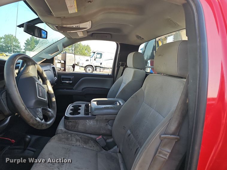 image for item NT9955 2015 GMC Sierra 3500HD  utility bed pickup truck