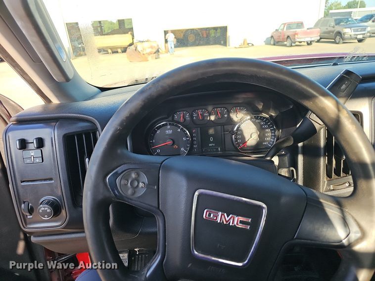 image for item NT9955 2015 GMC Sierra 3500HD  utility bed pickup truck