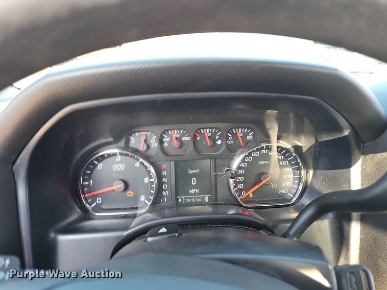 image for item NT9955 2015 GMC Sierra 3500HD  utility bed pickup truck