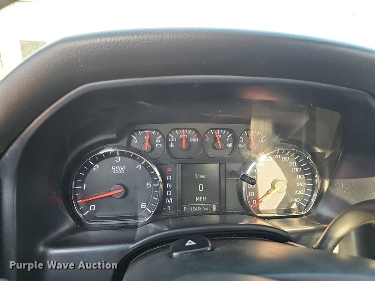 image for item NT9955 2015 GMC Sierra 3500HD  utility bed pickup truck