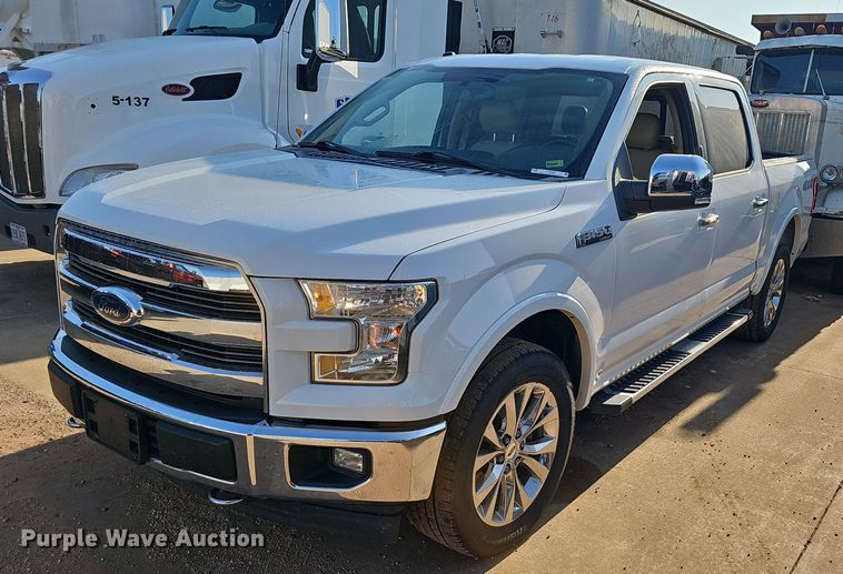 image for item NT9956 2017 Ford F150 Lariat  SuperCrew pickup truck