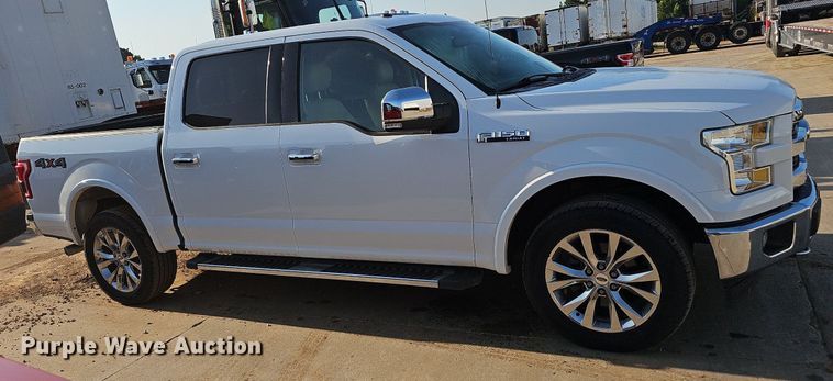 image for item NT9956 2017 Ford F150 Lariat  SuperCrew pickup truck