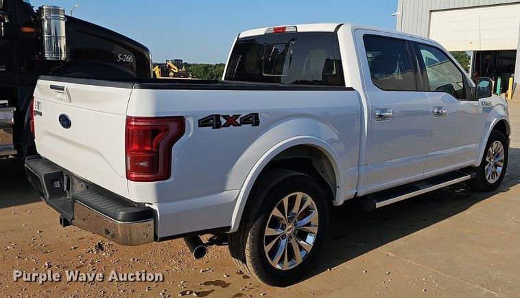 image for item NT9956 2017 Ford F150 Lariat  SuperCrew pickup truck