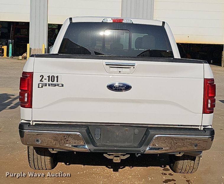 image for item NT9956 2017 Ford F150 Lariat  SuperCrew pickup truck