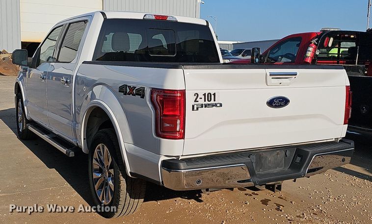 image for item NT9956 2017 Ford F150 Lariat  SuperCrew pickup truck