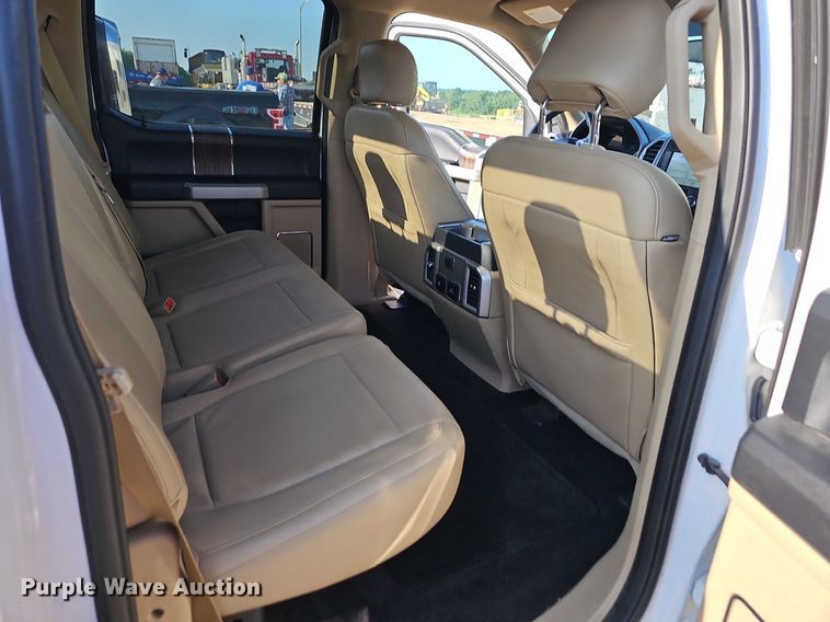 image for item NT9956 2017 Ford F150 Lariat  SuperCrew pickup truck