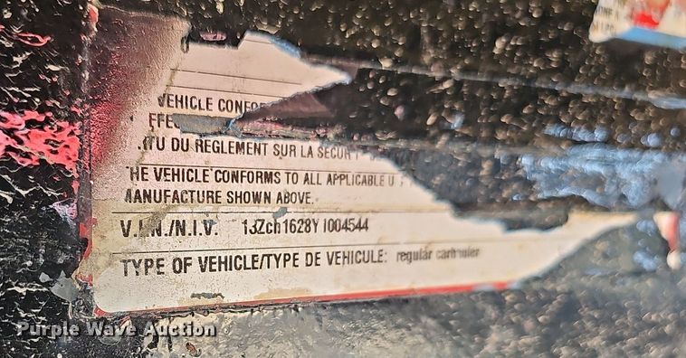 image for item NT9976 2000 Parker  utility trailer