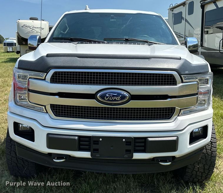 image for item OC9168 2020 Ford F150 Platinum  SuperCrew pickup truck