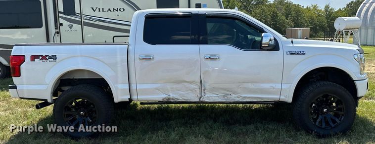 image for item OC9168 2020 Ford F150 Platinum  SuperCrew pickup truck