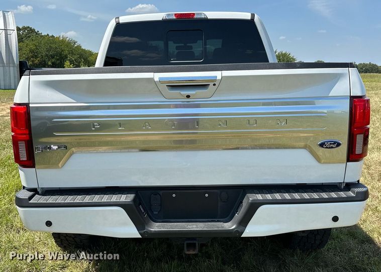image for item OC9168 2020 Ford F150 Platinum  SuperCrew pickup truck