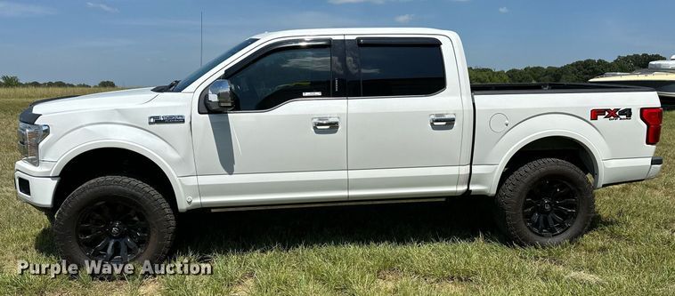 image for item OC9168 2020 Ford F150 Platinum  SuperCrew pickup truck