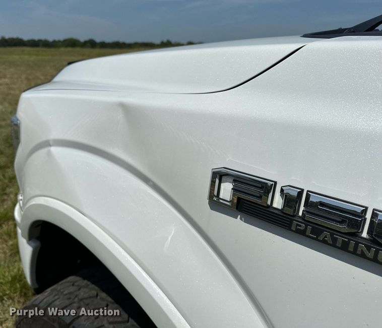 image for item OC9168 2020 Ford F150 Platinum  SuperCrew pickup truck