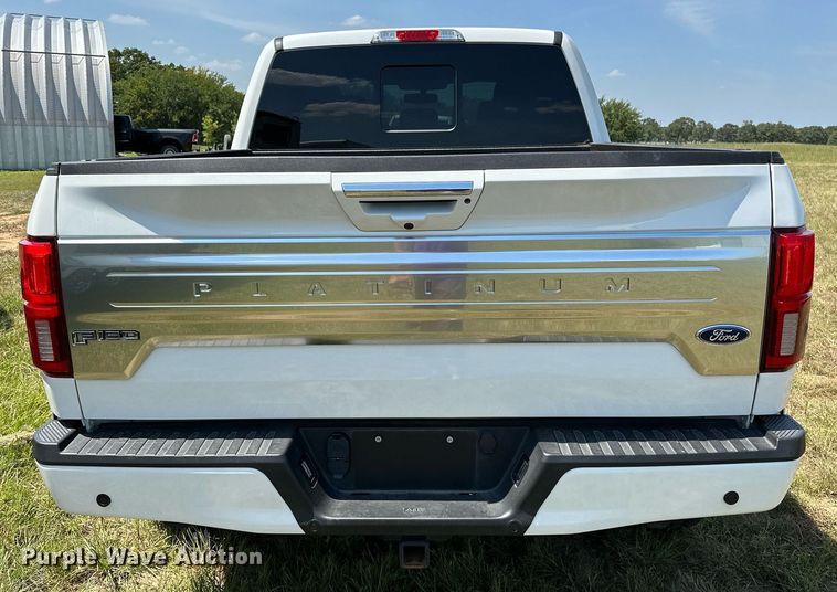 image for item OC9168 2020 Ford F150 Platinum  SuperCrew pickup truck