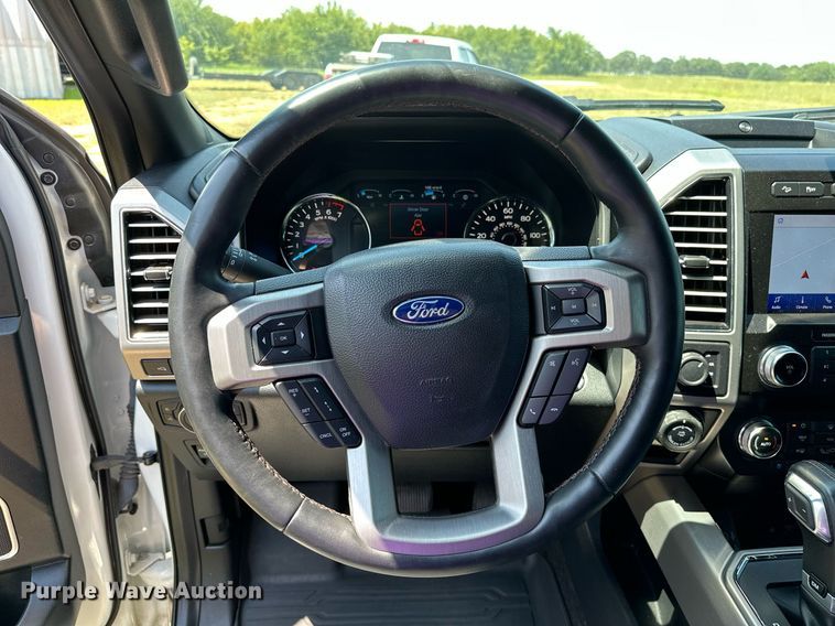 image for item OC9168 2020 Ford F150 Platinum  SuperCrew pickup truck