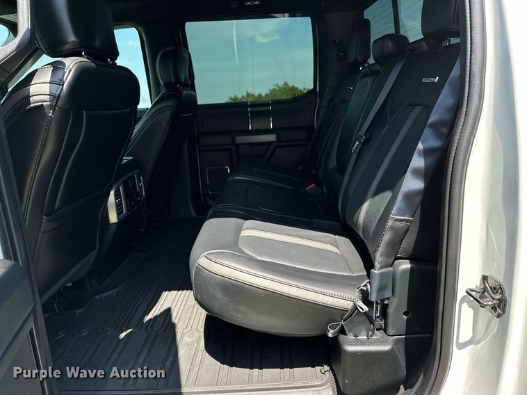 image for item OC9168 2020 Ford F150 Platinum  SuperCrew pickup truck