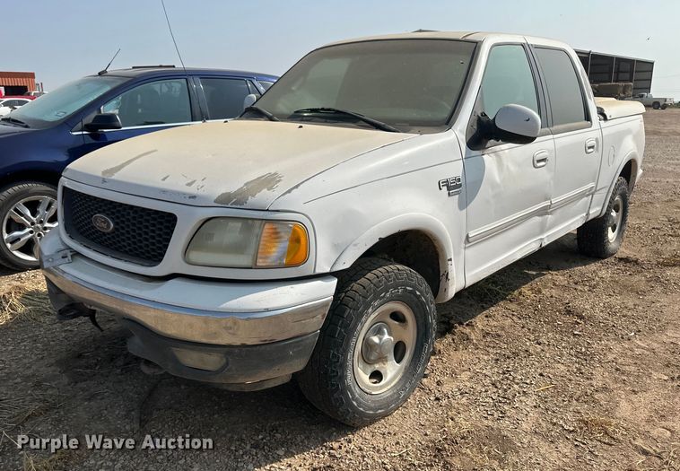 image for item OC9422 2001 Ford F150  SuperCrew pickup truck