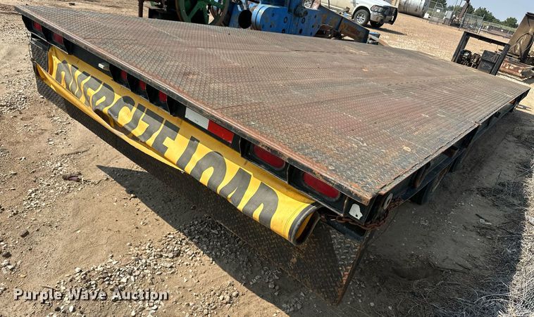 image for item OC9434 2002 Trail-Eze  tilt deck equipment trailer