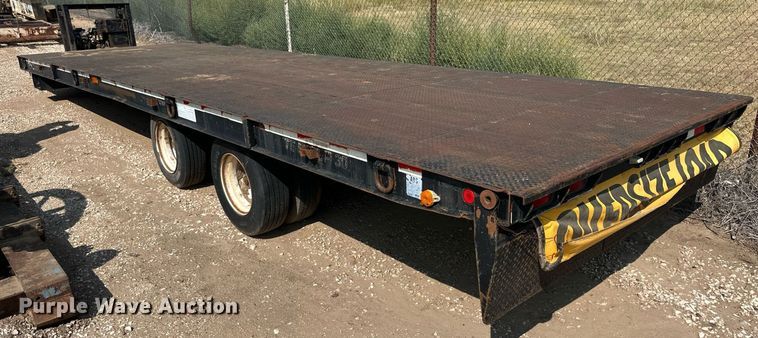 image for item OC9434 2002 Trail-Eze  tilt deck equipment trailer