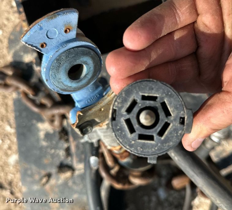 image for item OC9434 2002 Trail-Eze  tilt deck equipment trailer