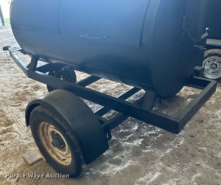 image for item OC9440 Shop built smoker trailer