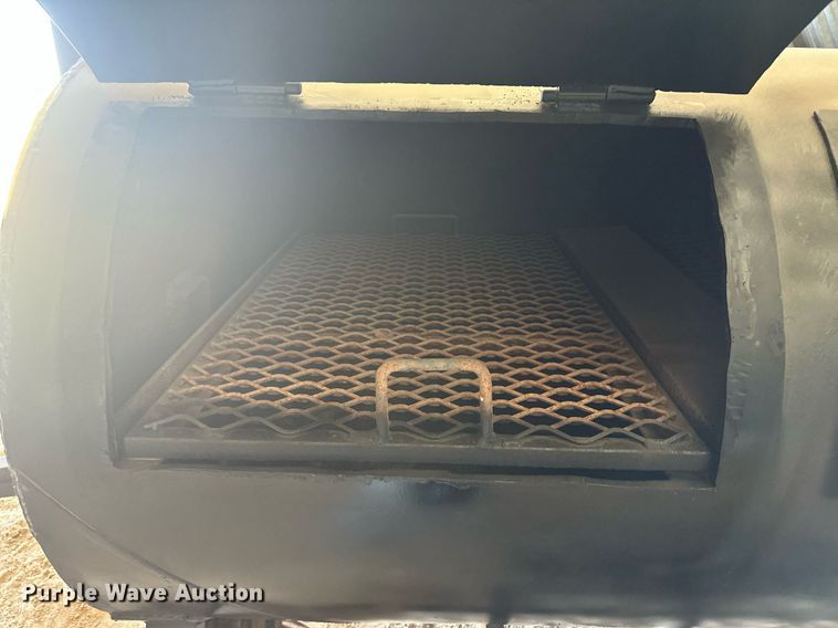 image for item OC9440 Shop built smoker trailer