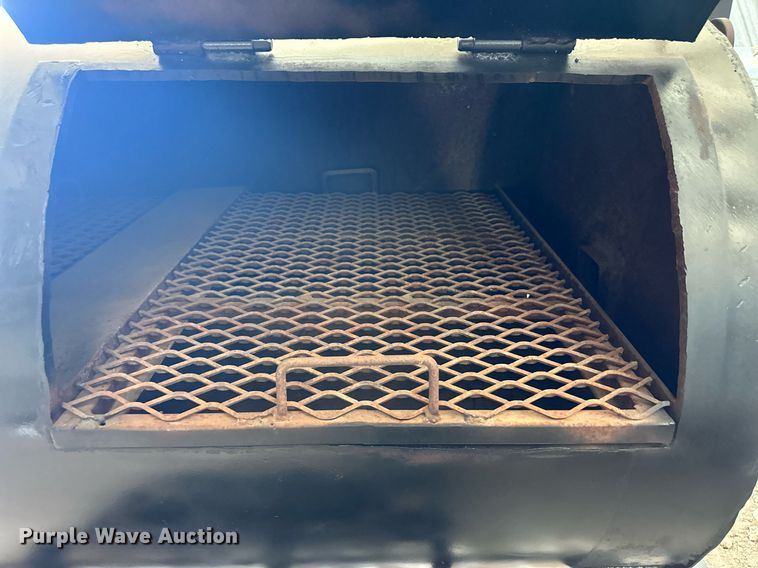 image for item OC9440 Shop built smoker trailer