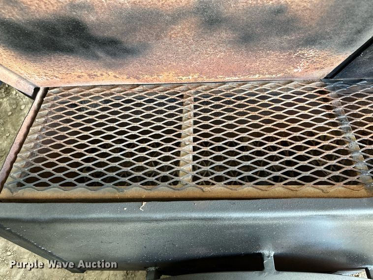 image for item OC9440 Shop built smoker trailer