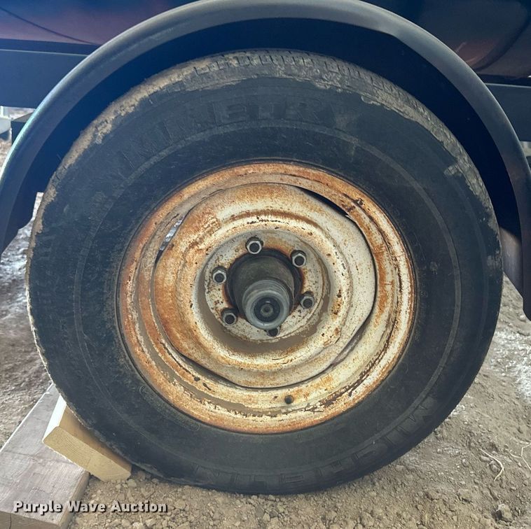 image for item OC9440 Shop built smoker trailer