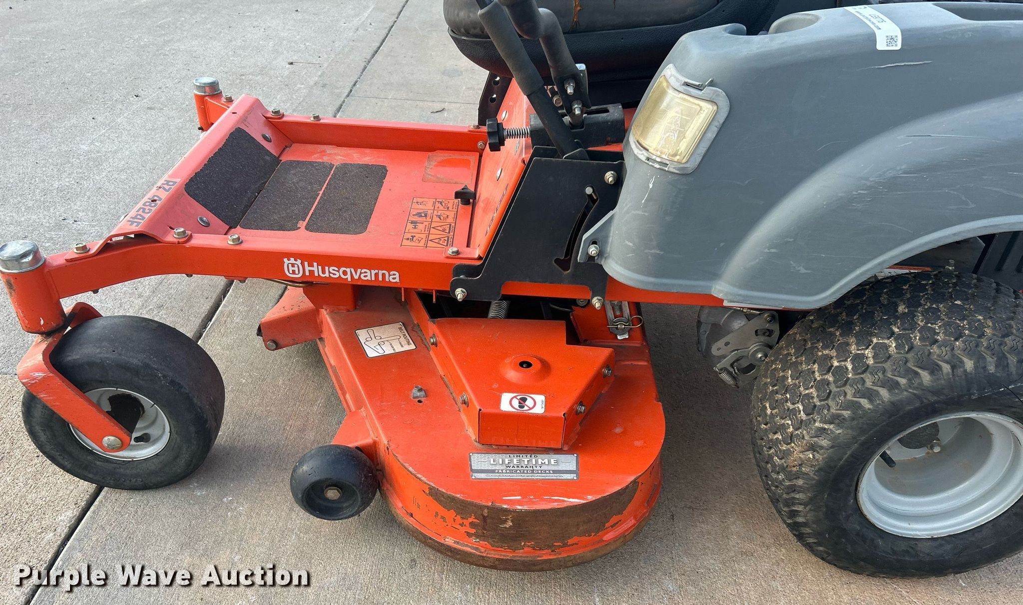 Husqvarna RZ4824F ZTR lawn mower in Stillwater, OK Item LE9775 sold