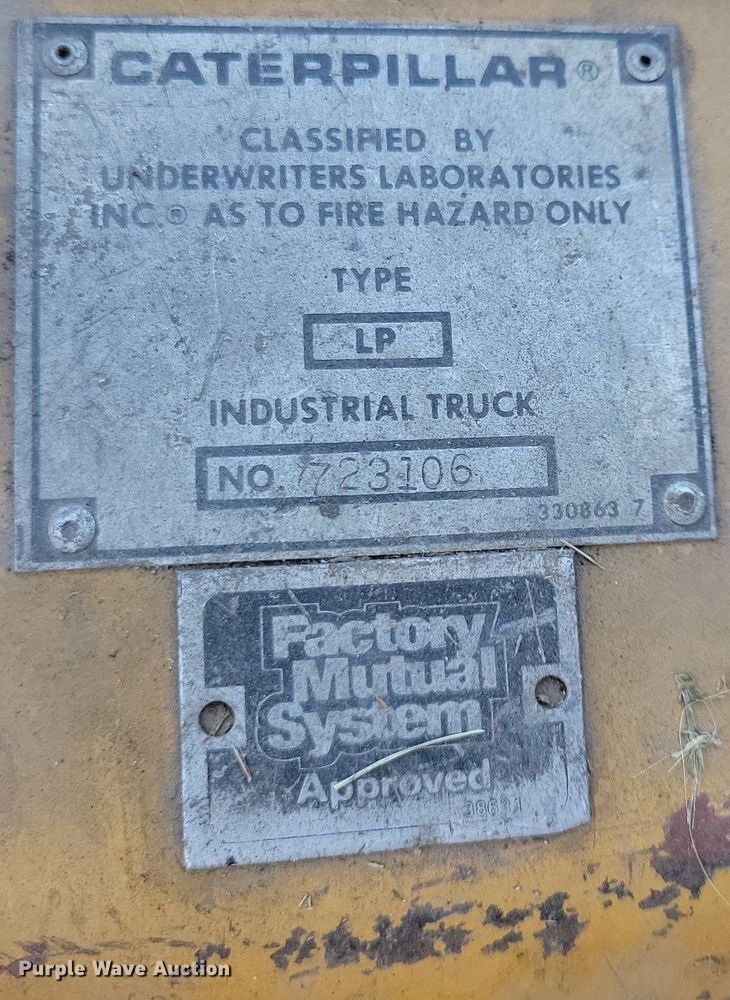 image for item DA7233 Caterpillar T50D forklift