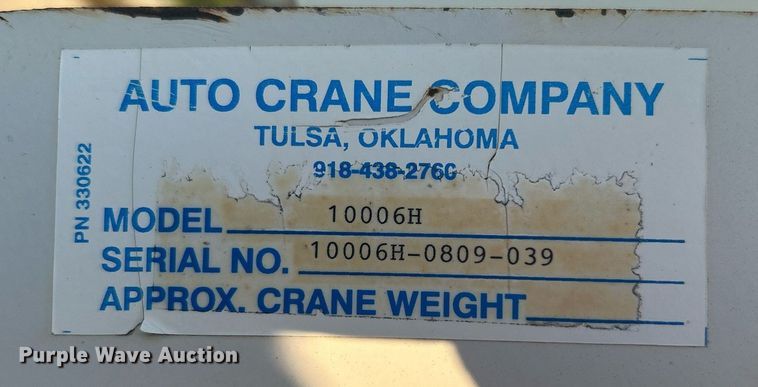 image for item DJ6266 2007 Ford F750 Super Duty  utility / service truck