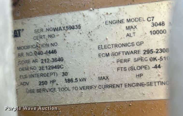 image for item DJ6266 2007 Ford F750 Super Duty  utility / service truck