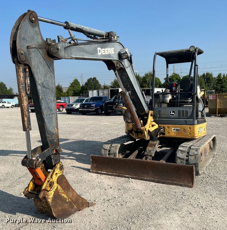 image for item DJ6288 2010 John Deere 50D  mini excavator