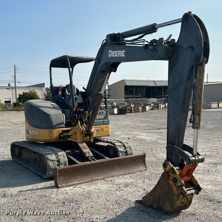image for item DJ6288 2010 John Deere 50D  mini excavator