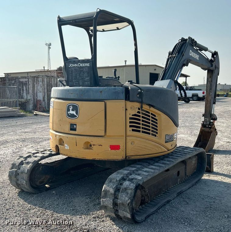 image for item DJ6288 2010 John Deere 50D  mini excavator