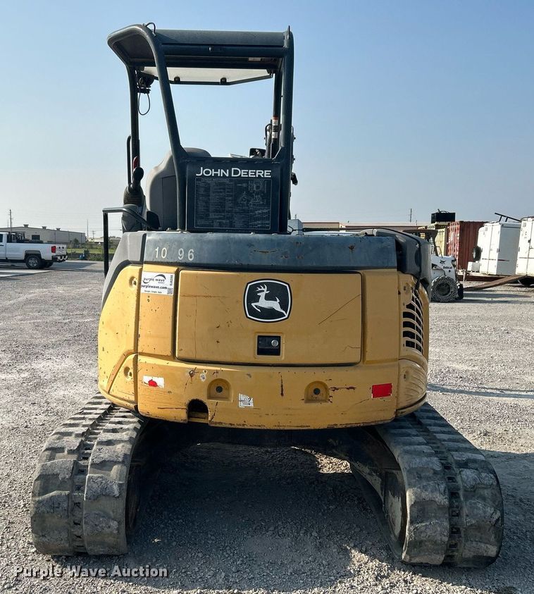 image for item DJ6288 2010 John Deere 50D  mini excavator